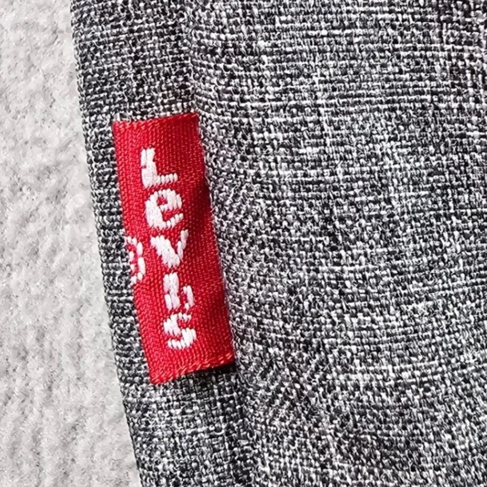 Levi's Men's‎ Hooded Jacket Gray Full Zip Polyester Casual Lightweight Outerwear